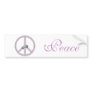 Peace Bumper Sticker