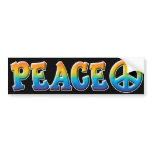Peace bumper stickers