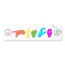 Peace Bumper Sticker