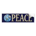 Peace bumper stickers