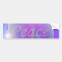 Peace Bumper Sticker