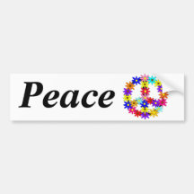 Peace Bumper Stickers