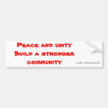 peace bumper stickers
