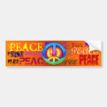 PEACE BUMPER STICKERS