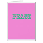 Peace Card