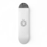 Peace & Checkers Deck skateboards