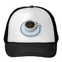 Peace coffee hat