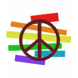 peace colour flag cloth-like t-shirts