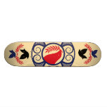 Peace Dove Custom Skate Board