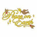Peace Dove embroidered shirts