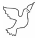 Peace Dove Grey t-shirts