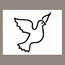 Peace Dove postcards