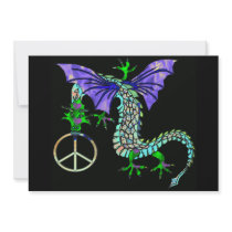 Peace Dragon Personalized Announcement