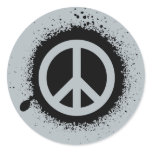 Peace drip stickers