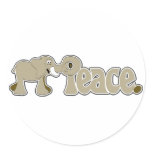 Peace Elephant stickers