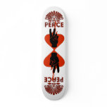 Peace Fingers Skate Board