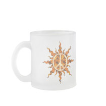Peace Flame Spiral Coffee Mug