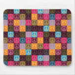Peace & Flower Power Mousemat
