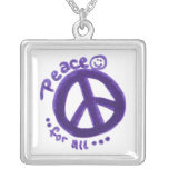 Peace For All Charm Necklace