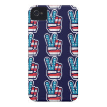Peace For America Case-Mate iPhone 4 Cases