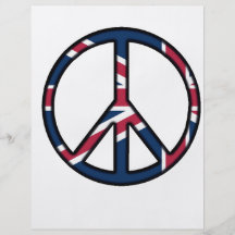 Peace for United Kingdom Flyer Design