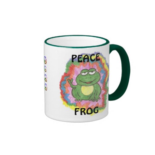 Peace Frog mug