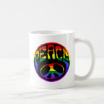 Peace - Gay Flag Coffee Mugs