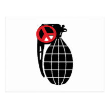 Peace Grenade Post Cards