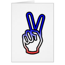 Peace Hand Cards