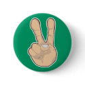 peace hand gesture buttons