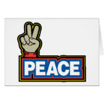 Peace Hand Sign cards