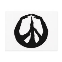 Peace Hands Postcards