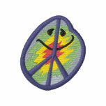 Peace Head embroidered shirts