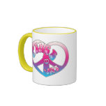 Peace Heart mugs