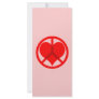 Peace heart Valentine's Day Full Color Rack Card