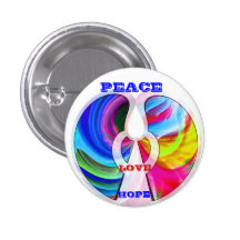 Peace,Hope,Love_ Buttons