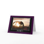 Peace Horse Note cards, Customisable