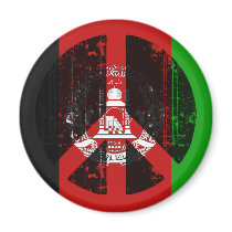 Peace In Afghanistan Magnet