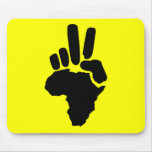 Peace in Africa Mouse Mat