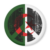 Peace In Algeria Magnet