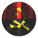 Peace In Angola stickers
