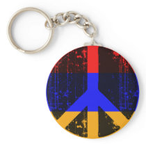 Peace In Armenia Keychain