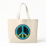 Peace In Aruba Canvas Bag