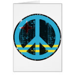Peace In Aruba Greeting Cards