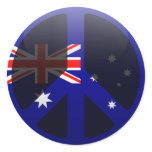 Peace in Australia stickers