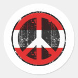 Peace In Austria Stickers