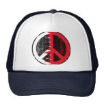 Peace In Bahrain Trucker Hats