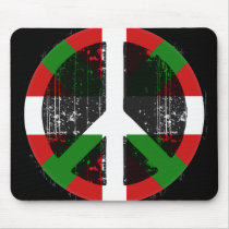Peace In Basque Mouse Mats