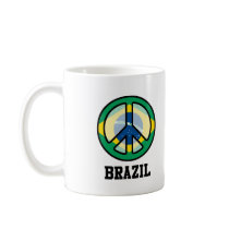 Peace In Brazil Coffee Mug