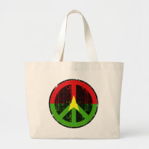 Peace In Burkina Tote Bag